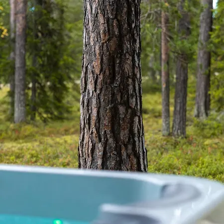 Haltija - Stylish 4br With Jacuzzi & Sauna * Äkäslompolo